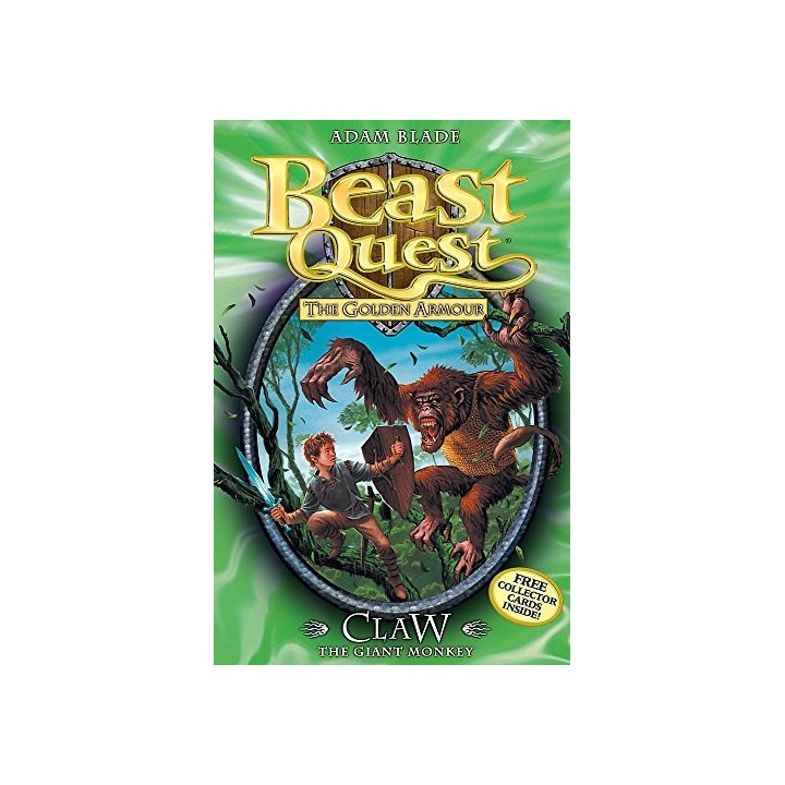 Claw the Giant Monkey: Series 2 Book 2: Beast Quest (FIRST EDITION Free collector cards inside)